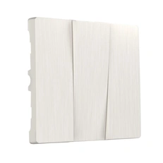 Изображение Клавиши для выключателя трехклавишного (перламутровый рифленый) W1139013